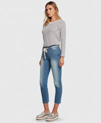 Principle CASTAWAY in Holiday cropped jeans side