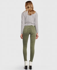 Principle Women's Jeans DREAMER in Eden green back