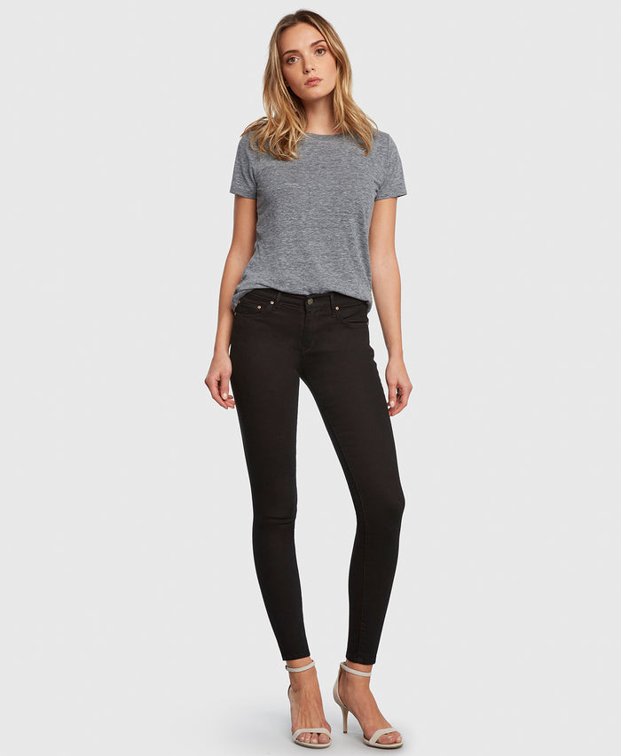 Principle DREAMER in Painted Black flattering skinny jeans
