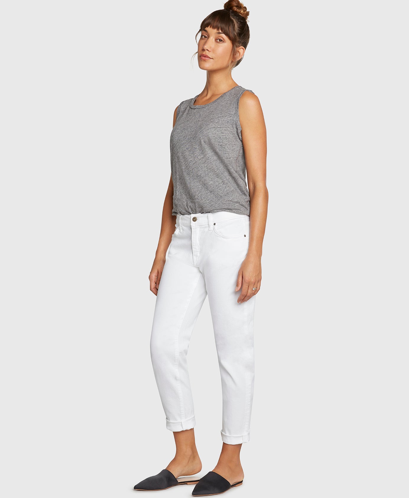 Principle denim innovators white skinny on sale jeans