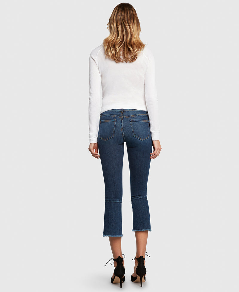 Principle FLIRT in Promise cropped jeans back