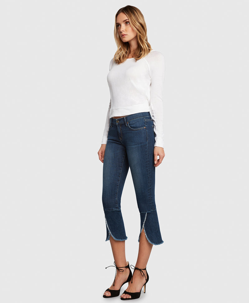 Principle FLIRT in Promise cropped jeans side