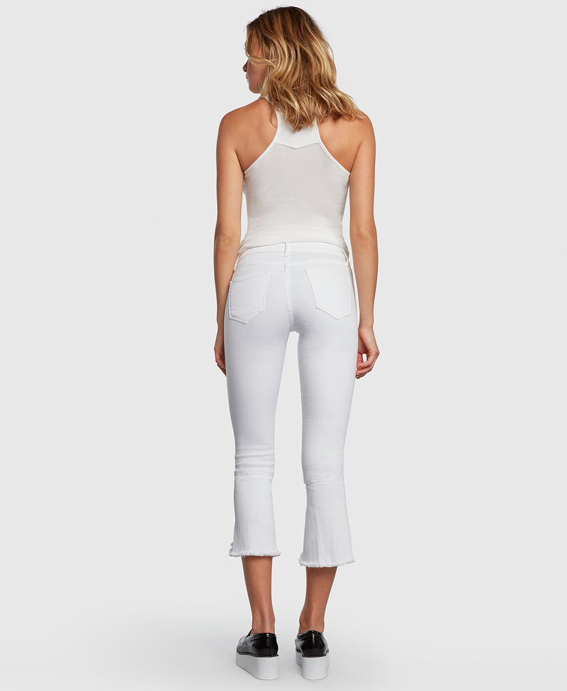 Principle FLIRT in Promise cropped jeans back